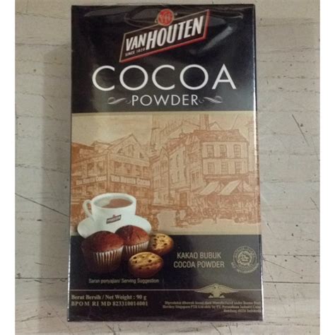 Mampu menurunkan tekanan darah tinggi sehingga, bisa digunakan untuk menjaga kesehatan jantung. VAN HOUTEN 90 Gram COKLAT BUBUK Cocoa Powder Murah ...