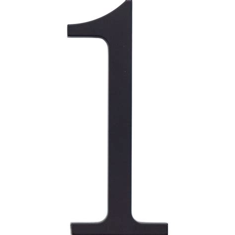 Welcome to number 1 house & restaurant, a nice option for travelers like you. Atlas Homewares Hardware: TRN1-BL | House Number | Black ...