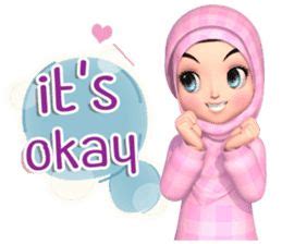 Kumpulan gambar kartun muslimah terbaru dengan kualitas hd. #stiker #wa #line #fb #chat #receh #islami #meme #gambar #lucu # #koment #hijab #muslimah in ...