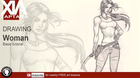 How to draw woman face and body - YouTube Continue the eagerness to finish the steps on how to draw a woman body.