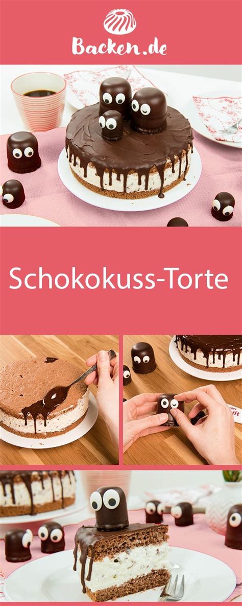 Belgische schokolade 🍫 milka kuh 🐮 kekse milka cookies milka pralinen milka cake an choc kuchen oreo thins und milka schoko break sind drinn. Schokokuss-Torte | Schokokuss torte, Kuchen ohne backen ...