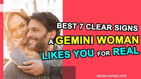 She doesn't always keep up with various tasks she's responsible for around the house, while you continue to live up to your daily obligations. BEST 7 Clear Signs a Gemini Woman Likes You for Real