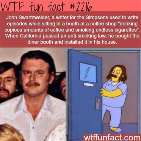 He wrote for the simpsons from its start in 1989 to 2003, and in the new interview with the new. John Swartzwelder, The Simpsons - WTF fun facts | Wtf fun ...