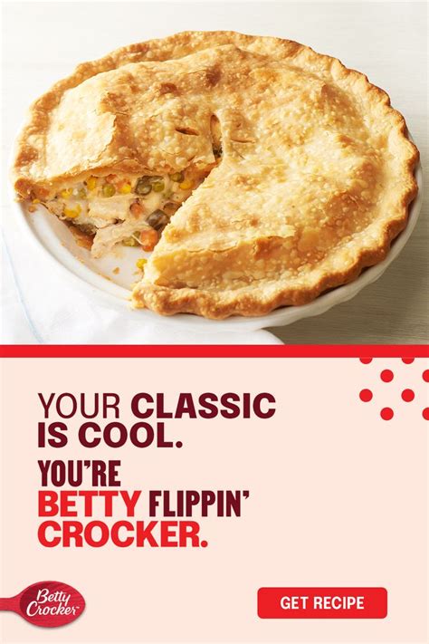 This recipe was tested in slow cookers with heating elements in the side and bottom of the cooker, not in cookers that stand only on a heated base. Classic Chicken Pot Pie | Recipe | Recipes, Betty crocker ...