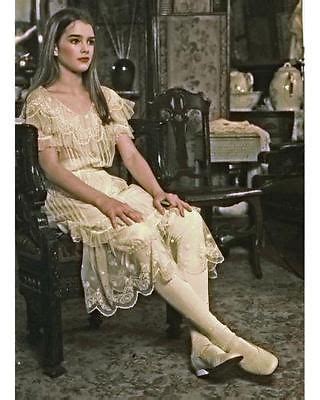 Methinks i might have found my halloween costume. Brooke Shields as "Violet" in in Louie Malle's American film debut, 'Pretty Baby,' 1978 ...