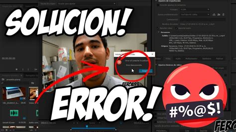 To be able to resolve the issues that cause a compilation error, it is important to understand what the causes of this issue are and what does it mean. Como solucionar el error de Adobe Premiere "Error al ...