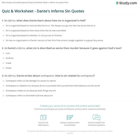 Dates inferno mod apk on our. Quiz & Worksheet - Dante's Inferno Sin Quotes | Study.com