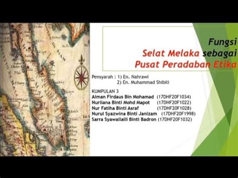 Melaka terus terkenal sebagai pusat perdagangan melayu di timur. FUNGSI SELAT MELAKA SEBAGAI PUSAT PERADABAN ETIKA ...