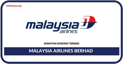 Berikut merupakan maklumat iklan kerja kosong yang ditawarkan oleh majikan terlibat. Jawatan Kosong Terkini Malaysia Airlines Berhad • Jawatan ...