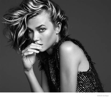 Mar 17, 2021 · style your hair straight for a totally vogue look. Karlie Kloss Models Messy Hairstyles for Cover Shoot of ...