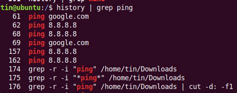 Using grep, you can search for useful information by specifying a search criteria. How to see the terminal commands you use most on Linux