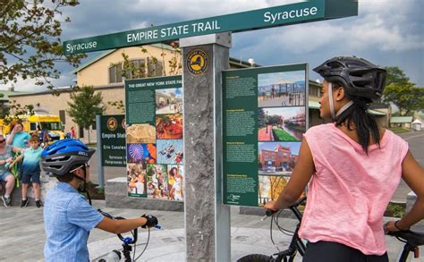 Those in the bottom 10 percent make. NYS Empire State Trail - ASI Signage