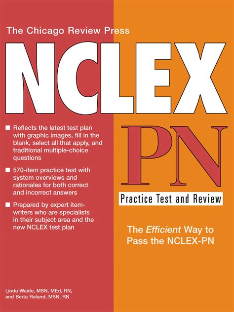 · best nclex review books  2020  as with most professional programs, especially those in the field of medicine, you will be required to certify nationally in can you give more options for best lpn nclex study book if required? Read Chicago Review Press NCLEX-PN Practice Test and ...