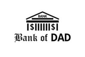 Simply make deposits and withdrawals to keep track of their balance. BANK $ $ BANK OF DAD Trademark of Toler, Deborah H Serial ...