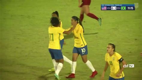 O destaque da partida foi a zagueira bruna benites. Seleção Brasileira Feminina Sub-20 vence os EUA por 2 a 0 ...