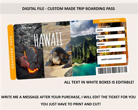 6 latest promo codes and 59 popular deals are ready to help you get up to 45% off! Hawaii Ticket Gift Hawaii Trip Boarding Pass Hawaii ...