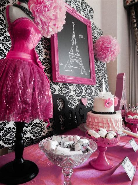 I like the idea, so if you could forward me suggestions you get, i would be very grateful. Paris Party Birthday Party Ideas | Paris themed birthday ...