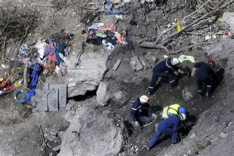 Fragments of 11 bodies were found at the crash site. Germanwings crash: Passenger video shows final moment ...