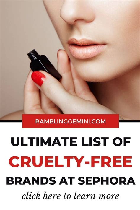 You can take this list. Ultimate List of Cruelty-Free Brands at Sephora in {2020}