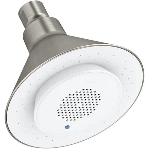 Shop with afterpay on eligible items. KOHLER Moxie Vibrant Brushed Nickel 1-Spray Shower Head at ...