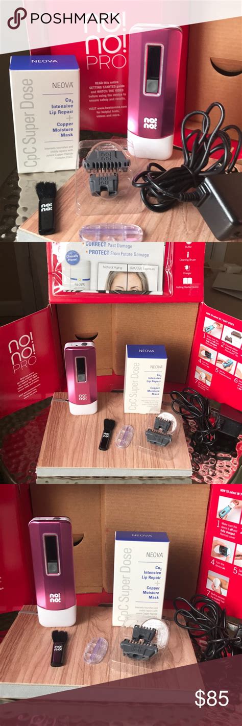 Micro on the go handset + essentials. NONO Pro hair removal system | Hair removal systems, Hair ...