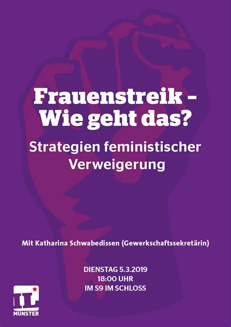 Der frauenstreik ebnet neue wege, um aus der logik des politischen aktivismus. Frauenstreik - Wie geht das? Strategien feministischer ...