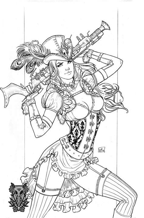 Simply click to download the design that you would like to color.when you are done, we'd love to see your finished work. megacon steampunk exclusive by ToolKitten on DeviantArt ...
