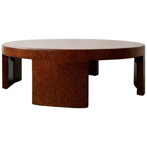 + cork 45 coffee table. Rare Paul Frankl Round Cork Coffee Table For Sale at 1stdibs