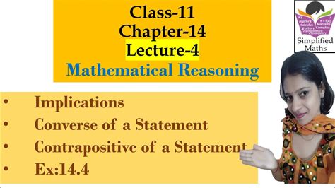 Arguments consist of a collection of statements known as premises which leads to another statement known as the conclusion of the argument. Lecture 4 | Mathematical Reasoning | Implications | NCERT ...