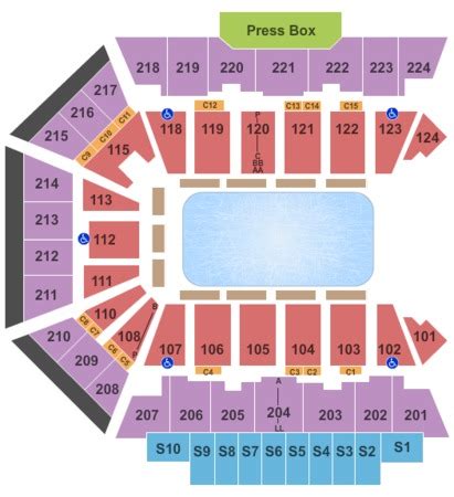 Show your american express® card at the american express gate 5 entrance 30 minutes prior to gates opening so you and 3 ticketed guests can get into the arena extra early. BMO Harris Bank Center Tickets in Rockford Illinois, Seating Charts, Events and Schedule