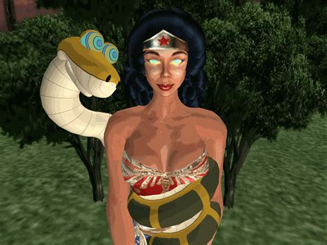 Animation made with daz3d : Kaa And Wonder Woman Animation by The-Mind-Controller on ...