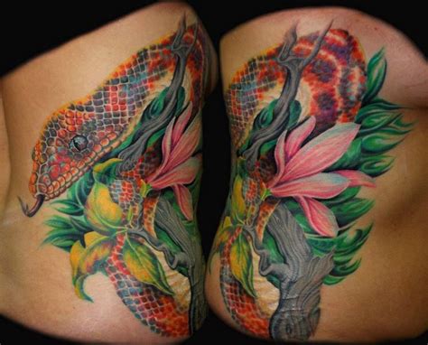Snakes have fascinated us enough to immortalize them onto our bodies forever. ~Snake~ | Reptile love ♥ | Tattoos, Picture tattoos, Body art tattoos