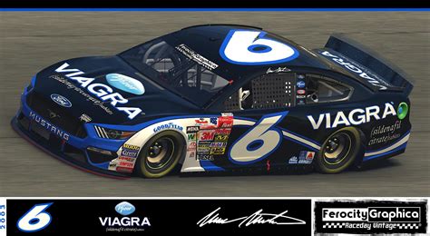 The game was the last to be released by the company before ea sports bought the nascar license exclusively from 2004 to 2009. 2003 #6 Mark Martin Viagra Ford Winston Cup by Scott ...