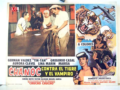 Chanoc es una serie de historieta de aventuras y comedia que se derrarrolla en el pacífico mexicano, en el pequeño pueblo de ixtac. "CHANOC" MOVIE POSTER - "CHANOC" MOVIE POSTER