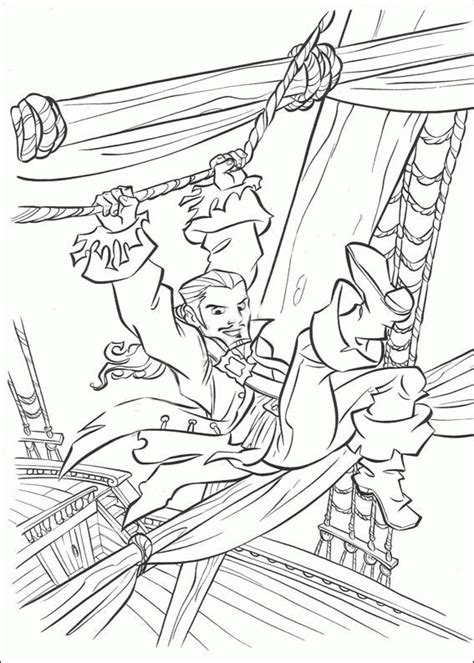 Relive classic moments with your favorite pirates. Pirates of the Caribbean | Coloring pages, Cool coloring ...