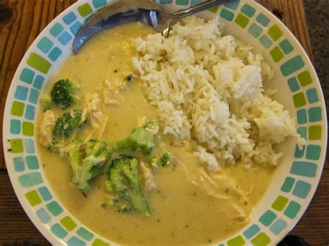 Place the chicken evenly into the slow cooker add the broccoli over top of the chicken on the stove, heat the cream until it has reduced, about 10 minutes add in the parmesan cheese and butter, stir thoroughly We Ate the Whole Enchilada: Slow Cooker Creamy, Cheesy ...