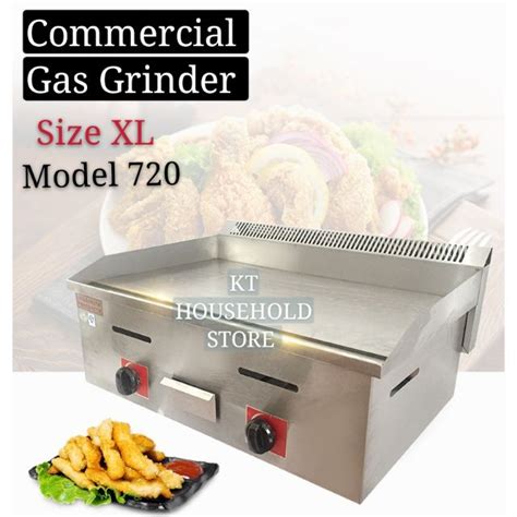 Harga kompor gas roti bakar/burger/siap pakai. KT COMMERCIAL GAS GRIDDLE 720 dapur gas grill burger pan ...