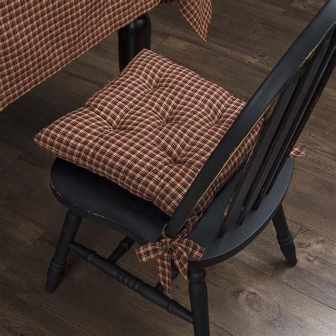 Whether your dining area is large or small, modern or traditional, we have a great selection of stylish finds to fit every motif. Patriotic Patch Plaid Chair Pad by Mayflower Market - VHC ...