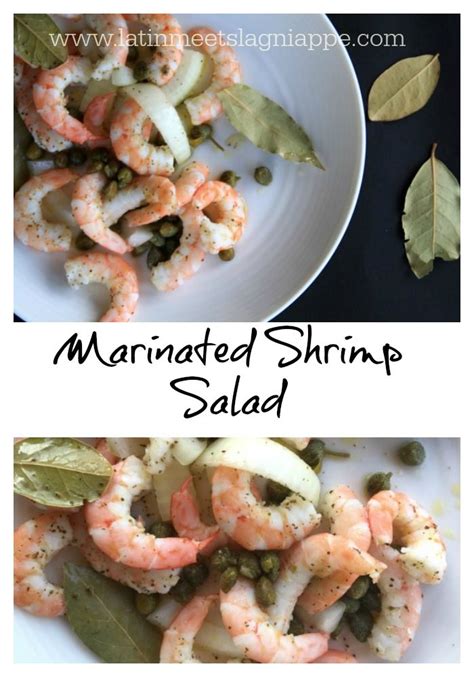 Season the shrimp with 3/4 tsp. Cold Marinated Shrimp Salad | Recipe | Delicious seafood recipes, Delicious salads, Seafood recipes