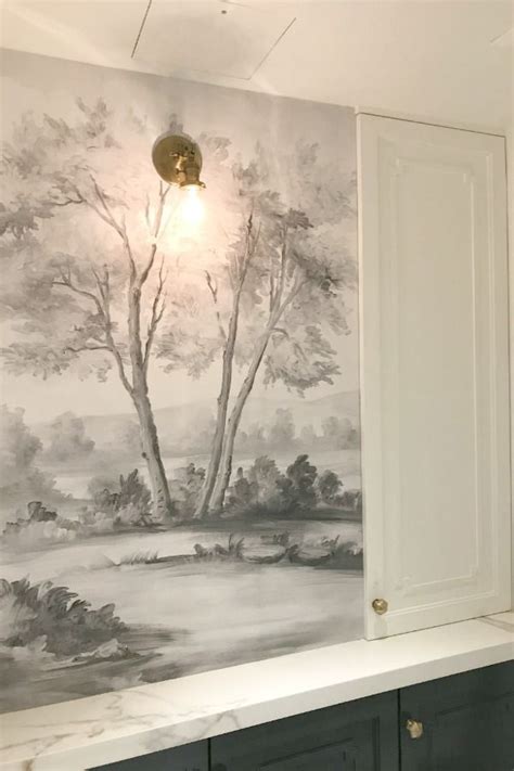 You can make a declaration just by selecting the appropriate wallpaper you can make such a solid statement without also stating a lot. Susan Harter's Timeless & Tranquil Wallpaper Murals ...