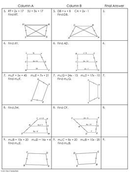 (all the special quadrilaterals except the kite, by the way, contain consecutive supplementary angles.) here's an isosceles trapezoid proof for you Trapezoids Partner Worksheet by Mrs E Teaches Math | TpT