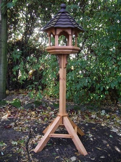 Wipe clean with a dry cloth. Medium Hexagonal Bird Table Hand-Made Height = 1570mm ...