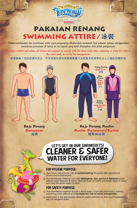 Be featured tag us #bestdayever #sunwaylagoonmy. Swimwear Dress Code - Lost World Of Tambun