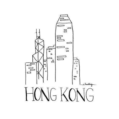 Polish your personal project or design with these hong kong skyline transparent png images, make it even more personalized and more attractive. City Sketch - HONG KONG | Black and white Illustration ...
