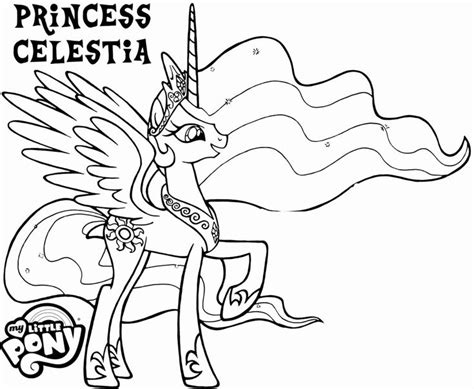 Baby disney princess jasmine with sample. Princess Celestia Coloring Page Lovely Princess Celestia ...