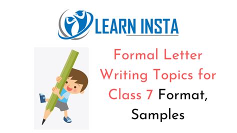 Check spelling or type a new query. Formal Letter Writing Topics for Class 7 Format, Samples