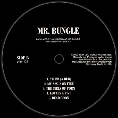 Bungle + 4 tabs only premium. Mr Bungle Mr Bungle LP USA 2009 Reissue