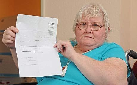 The crime that broke the camel's back, so to speak. Disabled woman 'banned' from M&S - Telegraph