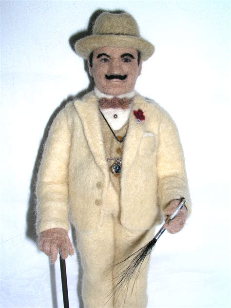 Catch up on the itv hub. Hercule Poirot Doll (Needle-Felted Wool Sculpture)
