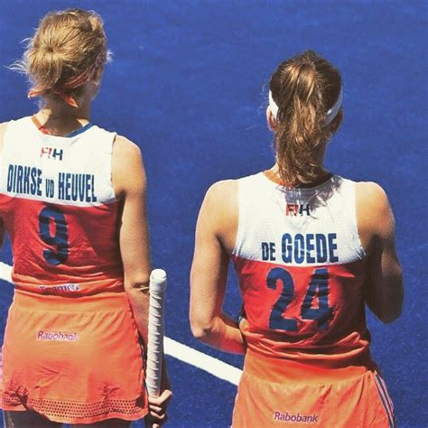 If you noticed an uptick in interest in women's field hockey during the olympics last summer, it may have something to do with eva de goede and ellen hoog. Eva de Goede - Hockey.nl